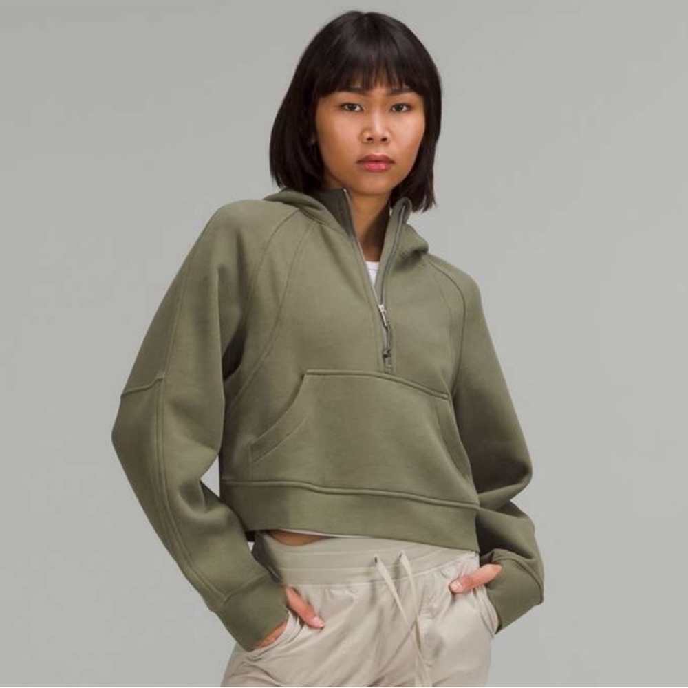 Lululemon Scuba Oversized Half Zip Hoodie